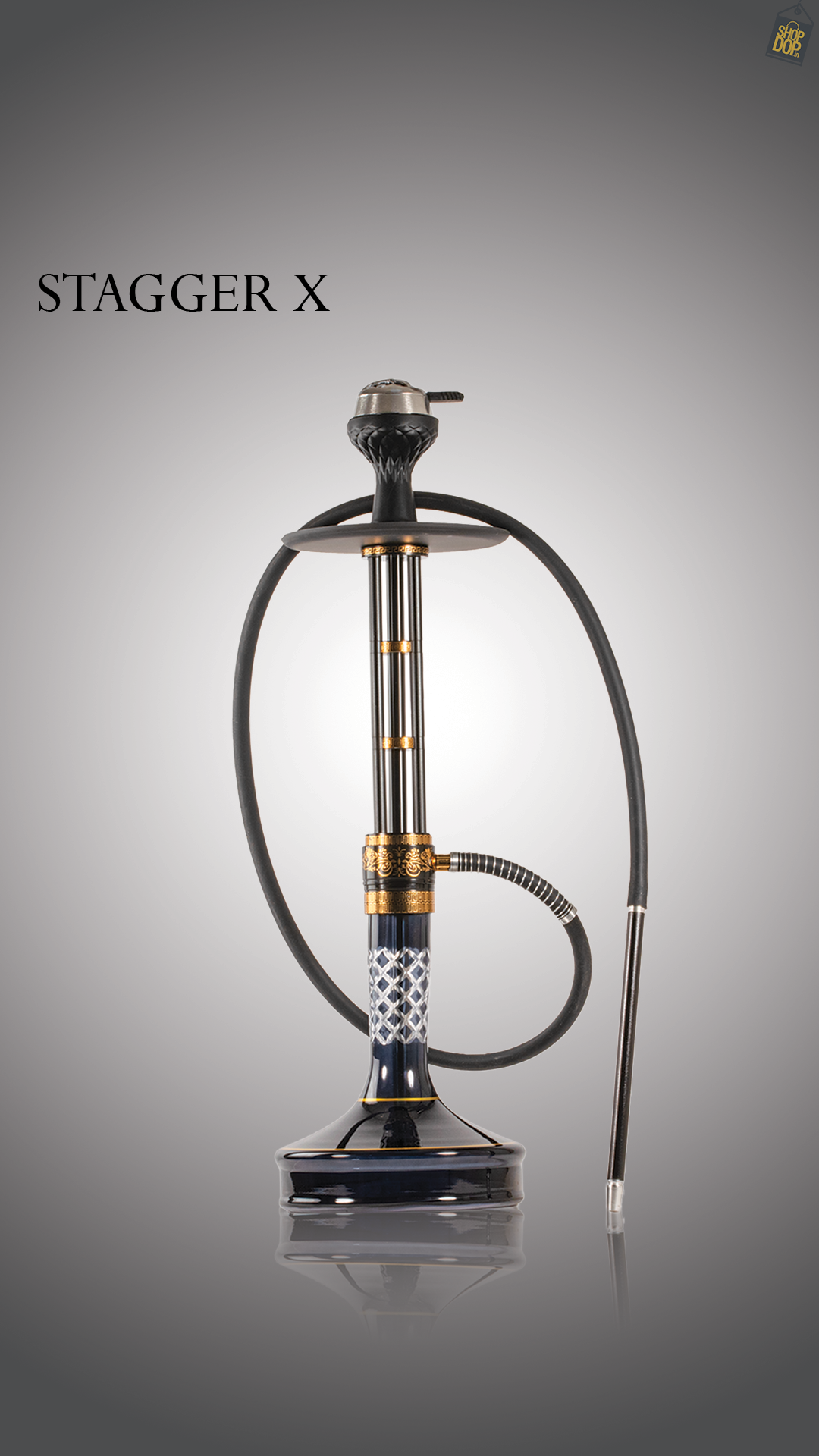 Stagger Hookah - Black