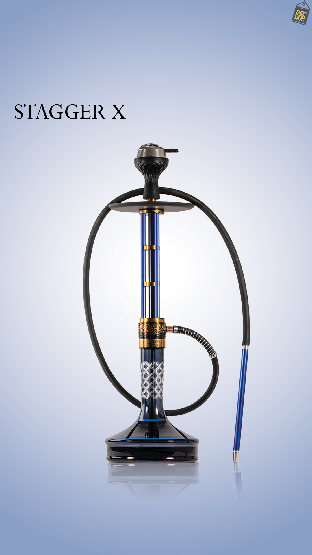 Stagger Hookah - Blue