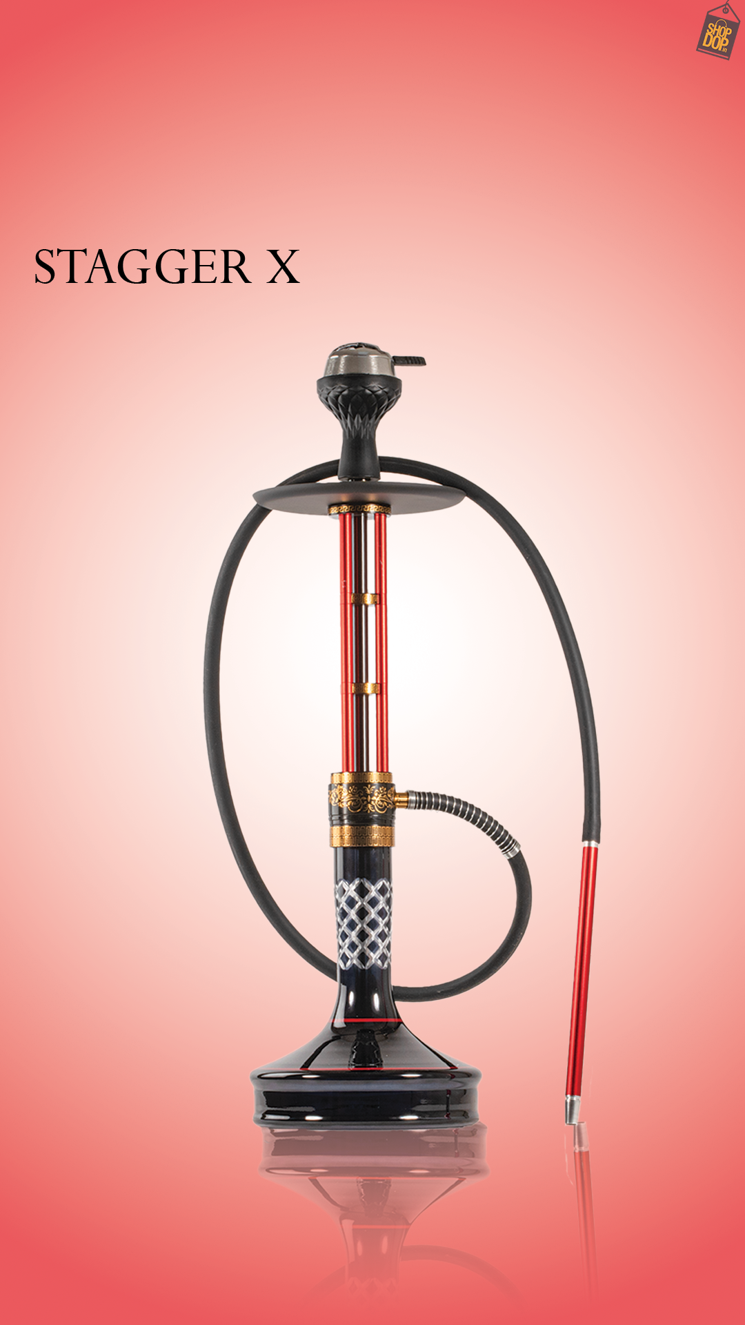Stagger Hookah - Red