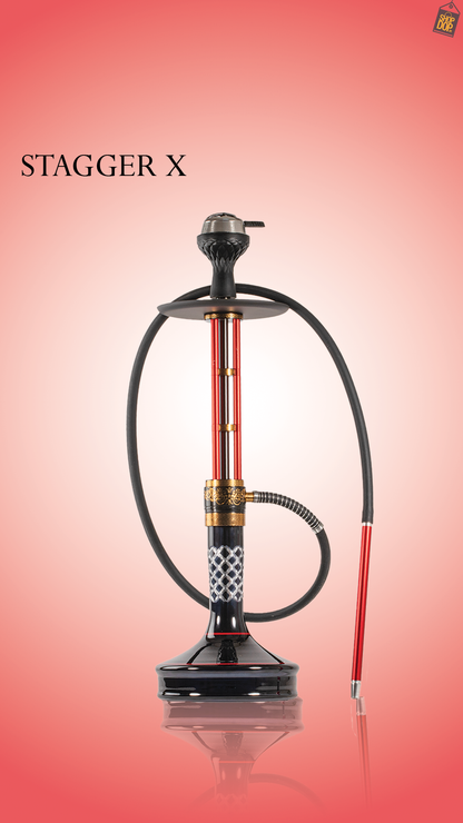 Stagger Hookah - Red