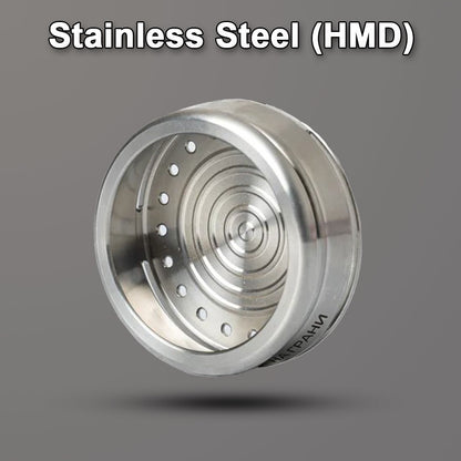 Stainless Steel Hookah Heat Management Device (HMD) - Silver