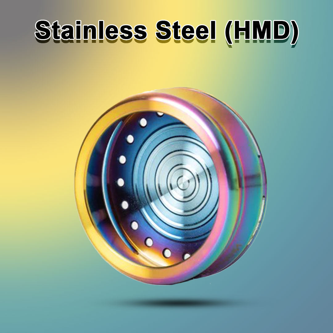 Stainless Steel Hookah Heat Management Device (HMD) - Rainbow