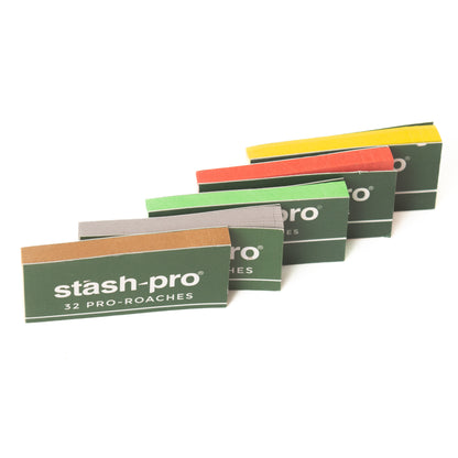 Stash Pro Colorful Roach Tips (32 Leaves) - Pack of 5