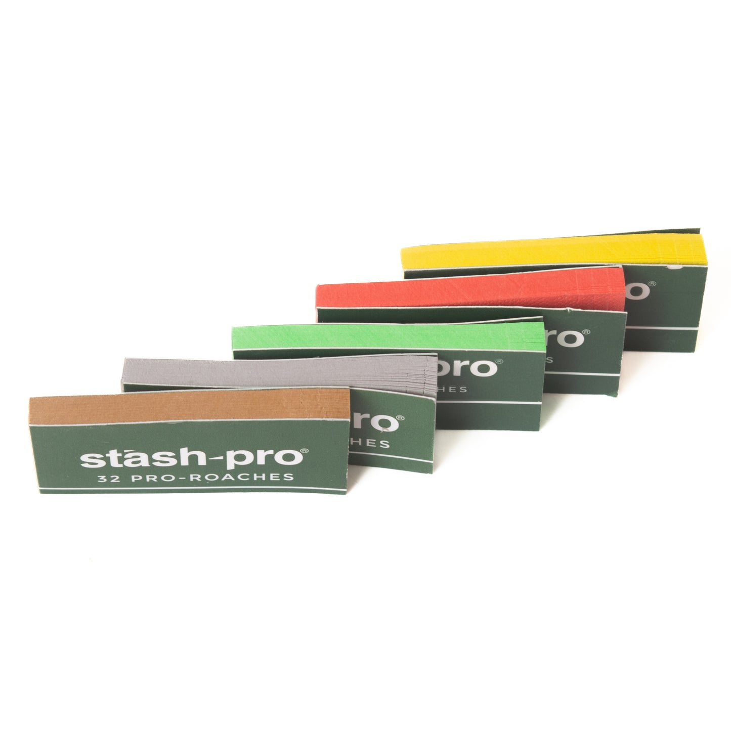 Stash Pro Colorful Roach Tips (32 Leaves) - Pack of 5