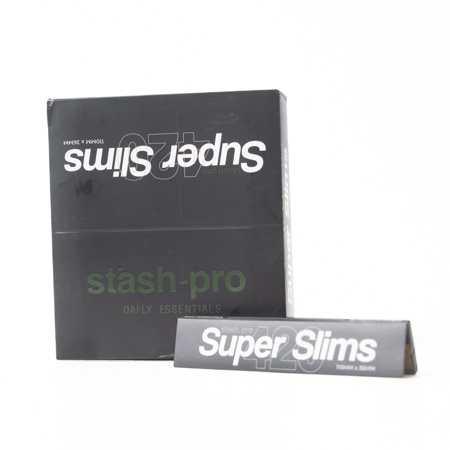 स्टैश प्रो सुपर स्लिम्स 110x136 मिमी रोलिंग पेपर - सिंगल बुक