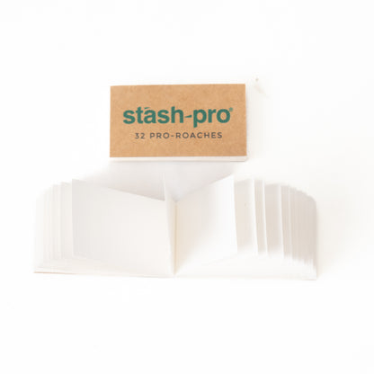 Stash Pro White Roach Tips (32 Leaves) - Single Book