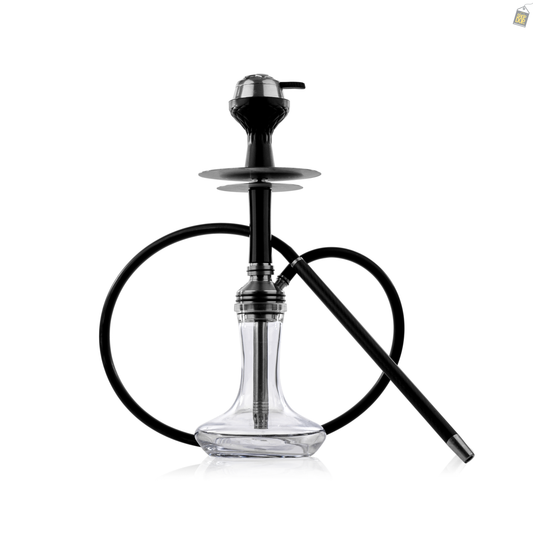 Steamulation - Xpansion Mini Hookah - Black Red