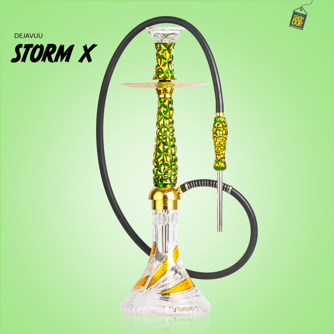 Storm X Hookah - Green