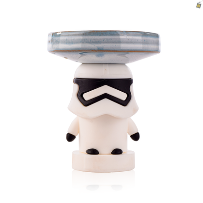 Storm Trooper Ceramic Hookah Bowl - Sky Blue
