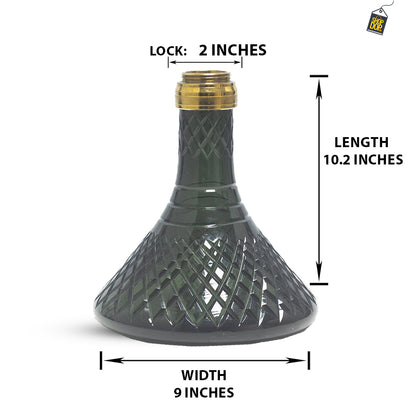 VG France Sultan Hookah - Replacement Base Only with Lock (Black)