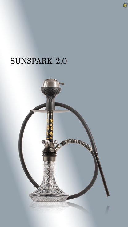 Sunspark 2.0 Hookah - Silver