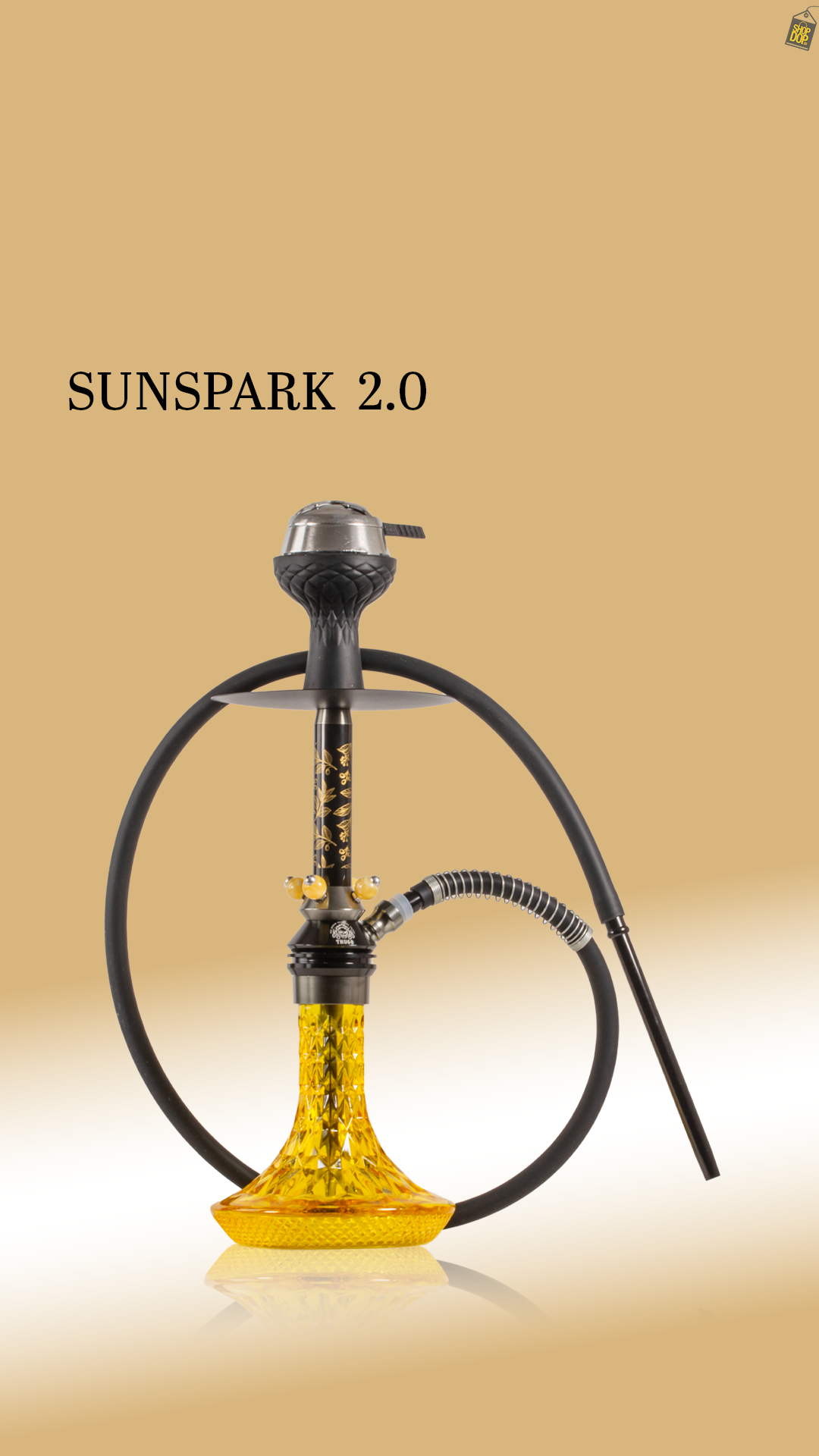 Sunspark 2.0 Hookah - Yellow