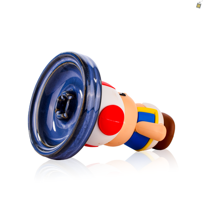 Super Mario Ceramic Hookah Bowl - Blue