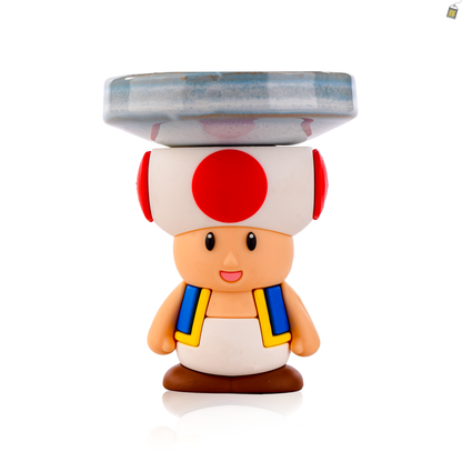 Super Mario Ceramic Hookah Bowl - Sky Blue