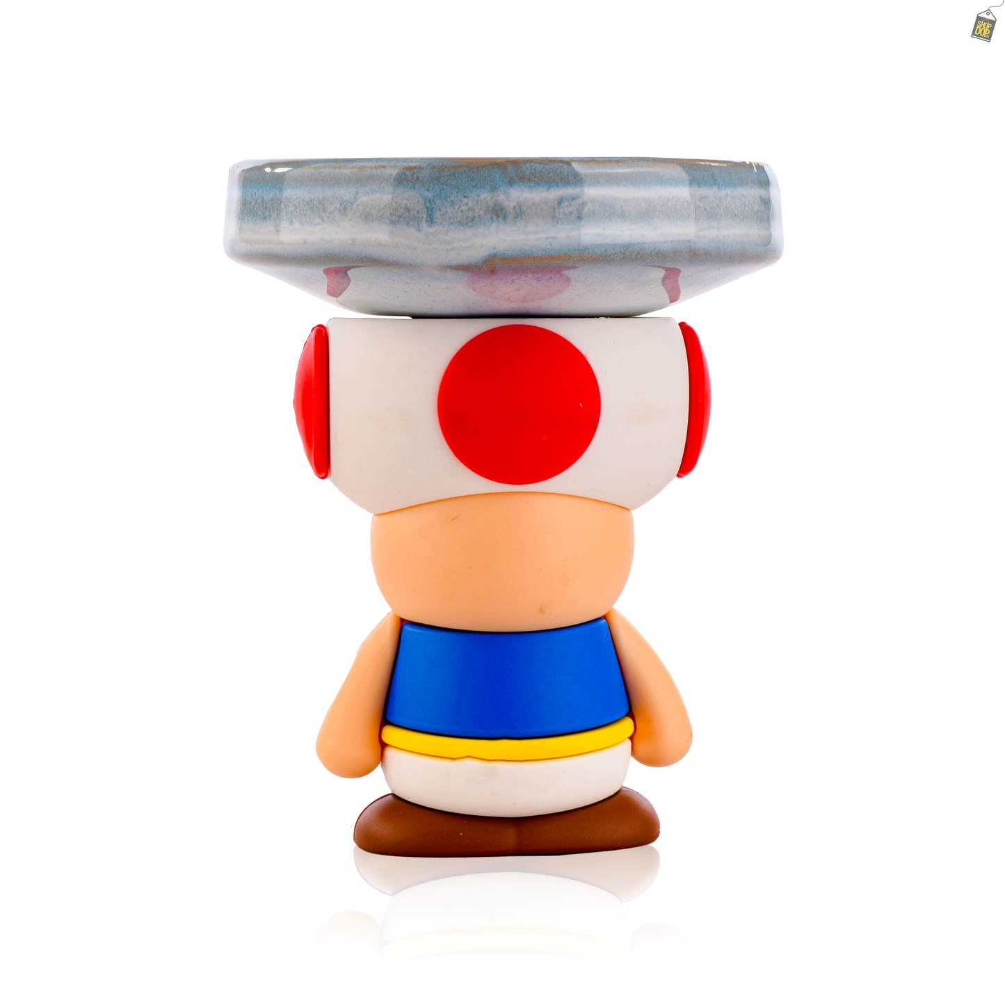 Super Mario Ceramic Hookah Bowl - Sky Blue