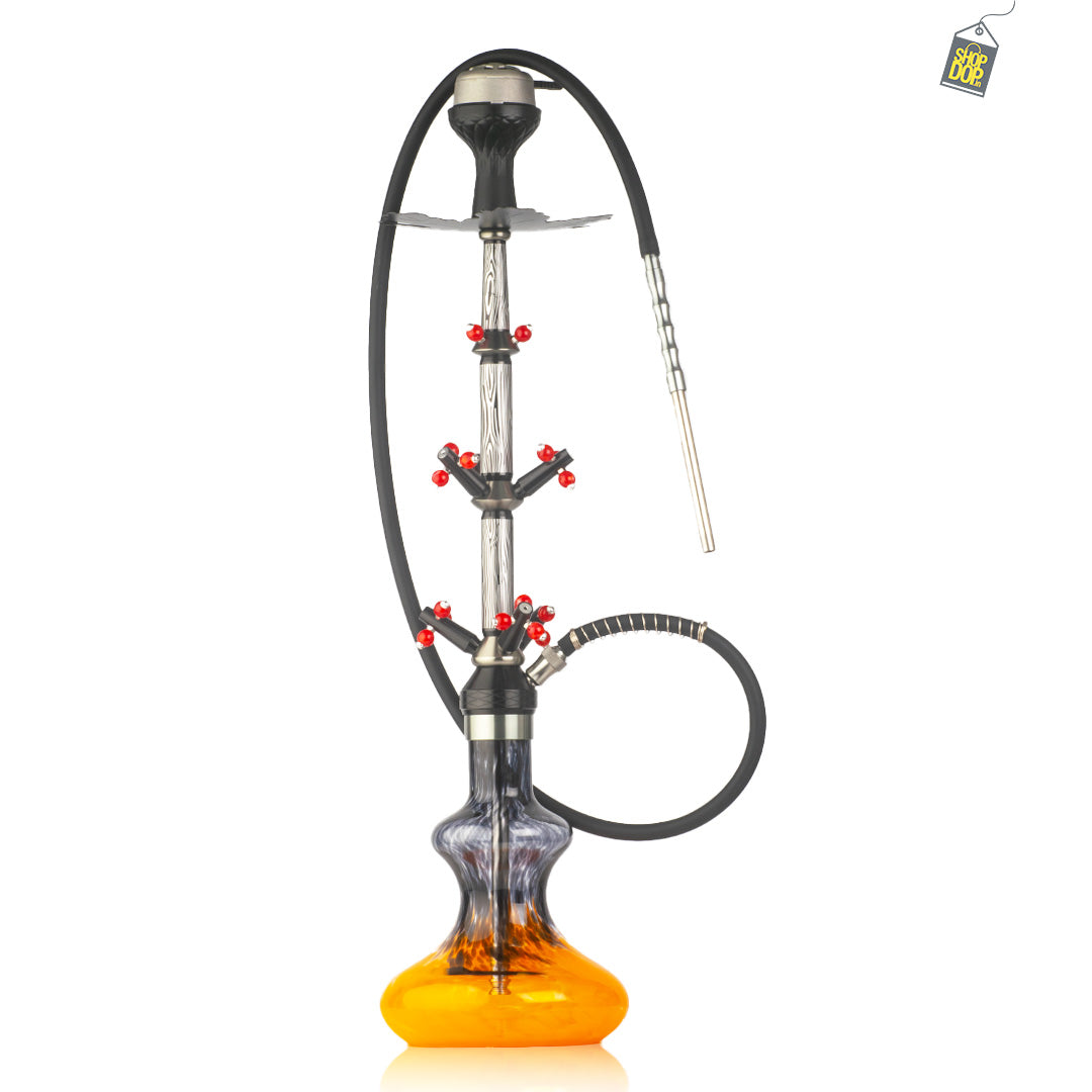 Swirl Hookah - Red