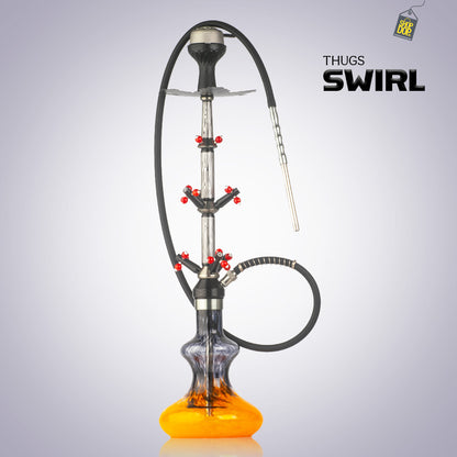 Swirl Hookah - Red