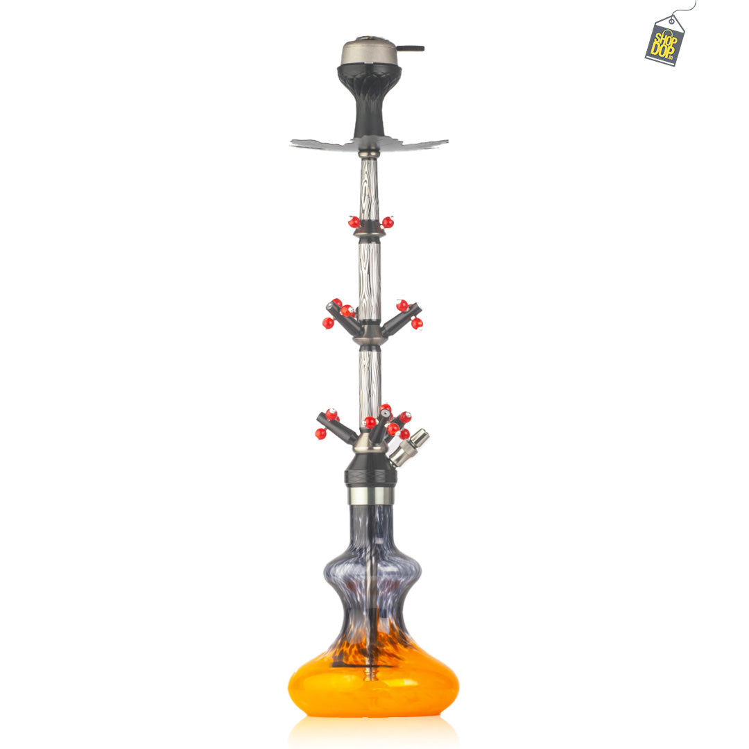 Swirl Hookah - Red