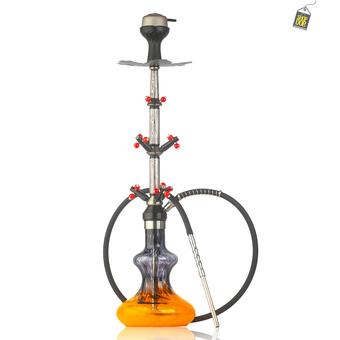 Swirl Hookah - Red