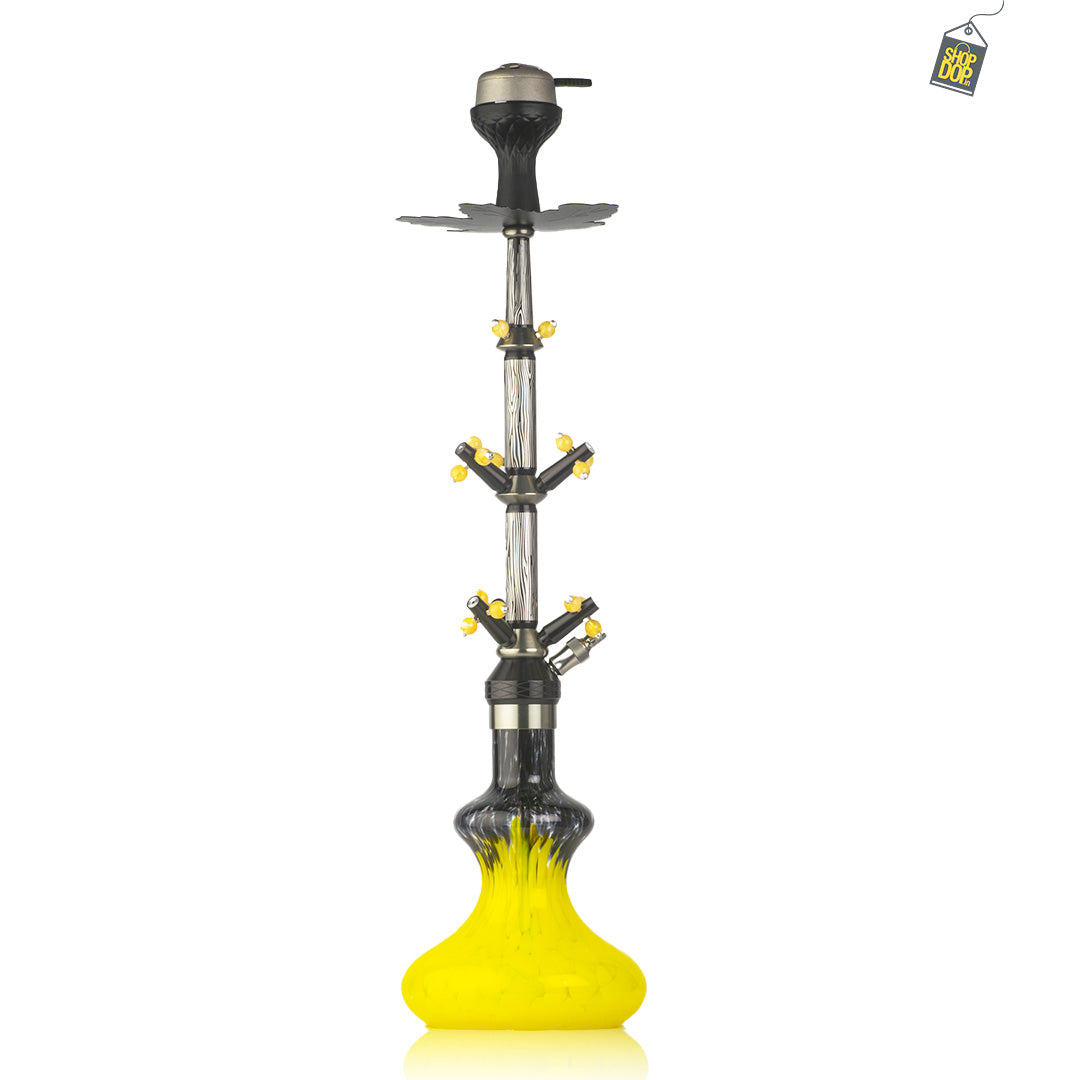 Swirl Hookah - Yellow