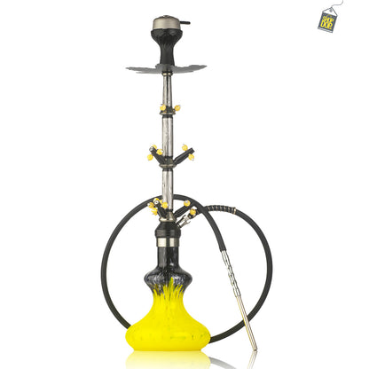 Swirl Hookah - Yellow