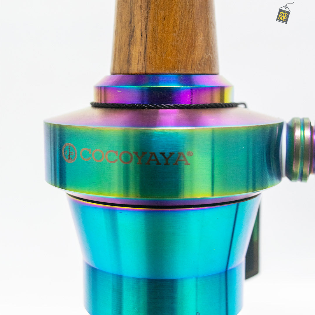 COCOYAYA Sydney Hookah - Rainbow Stem / Grey Base