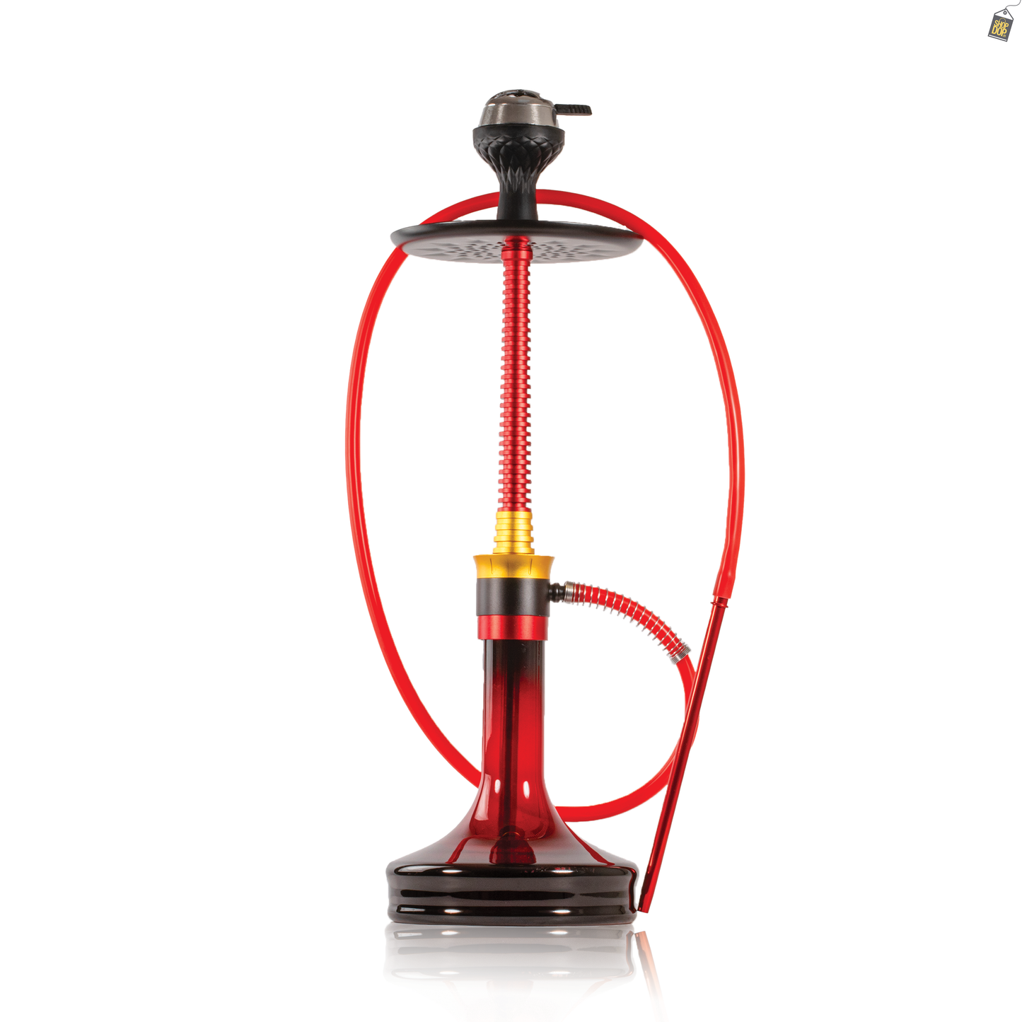 Terra Spin Hookah - Red
