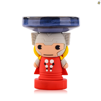 Thor Ceramic Hookah Bowl - Blue