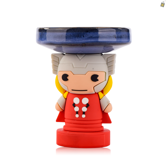 Thor Ceramic Hookah Bowl - Blue