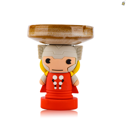 Thor Ceramic Hookah Bowl - Light Brown