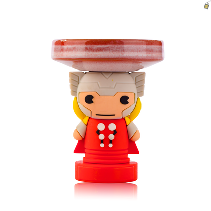 Thor Ceramic Hookah Bowl - Light Red