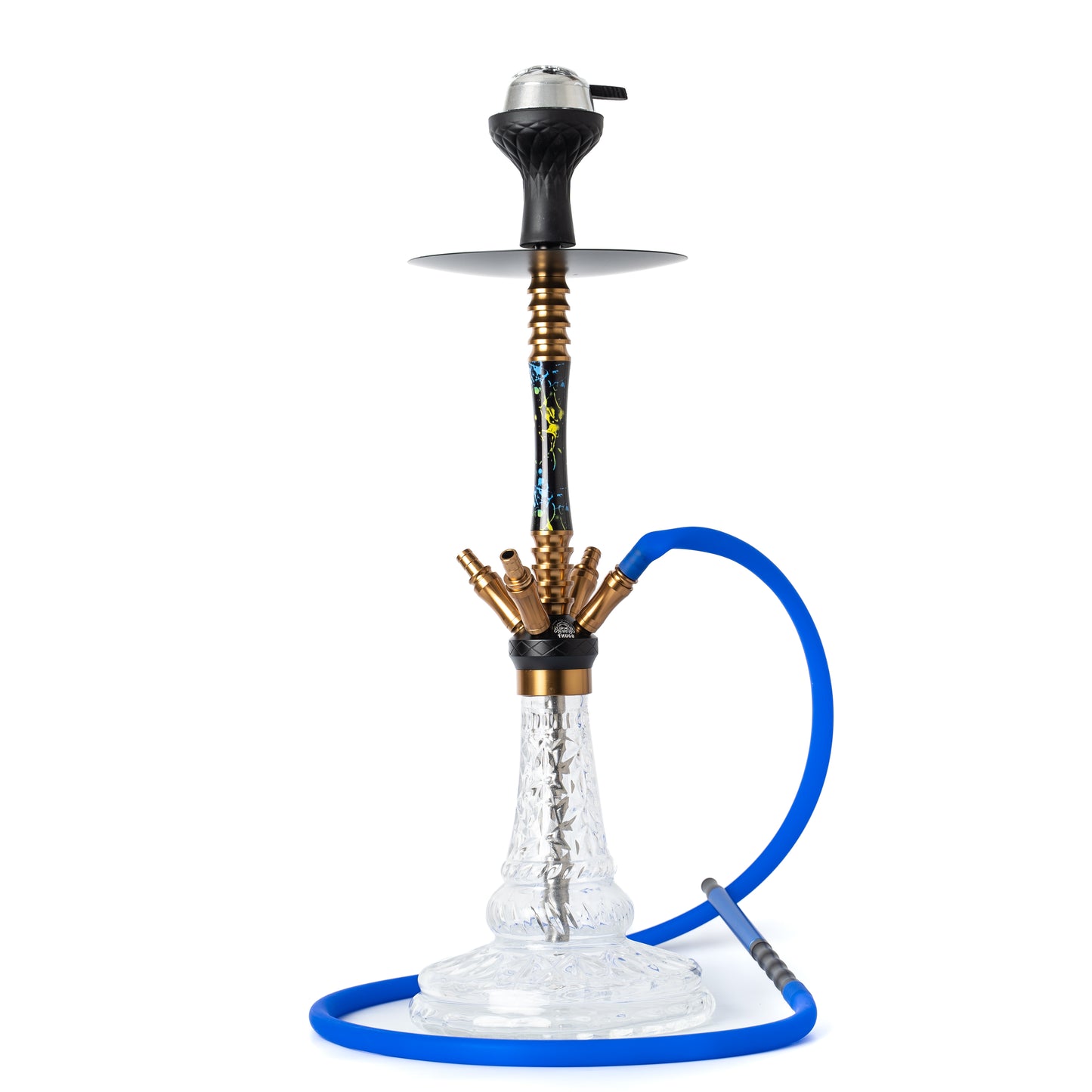 Thugs Persian 4 Pipe Hookah - Blue