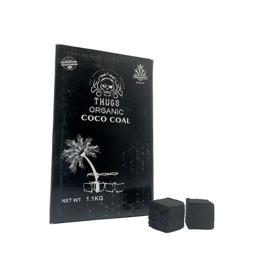 Thugs Hookah Coconut Coal 1.1kg - 84pcs (100g FREE)