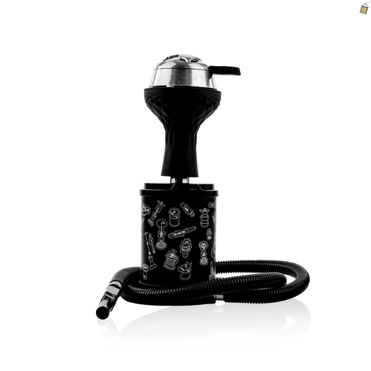 Togo Hookah with Pouch - Black