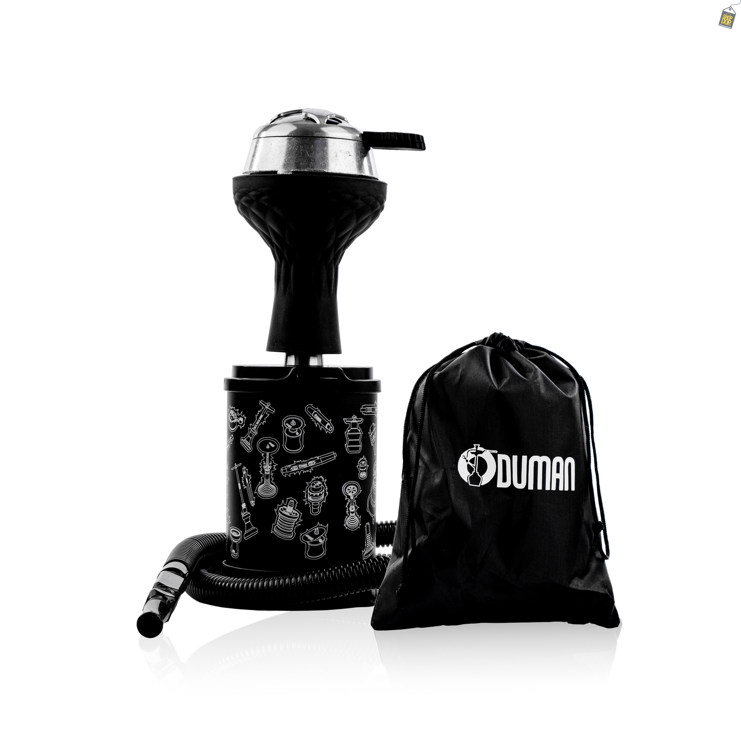 Togo Hookah with Pouch - Black