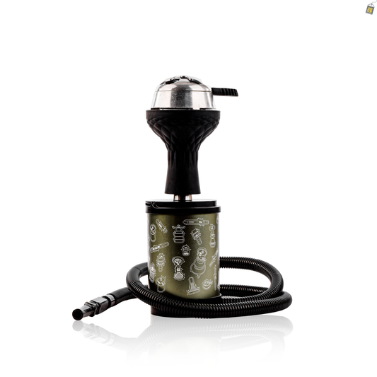 Togo Hookah with Pouch - Green