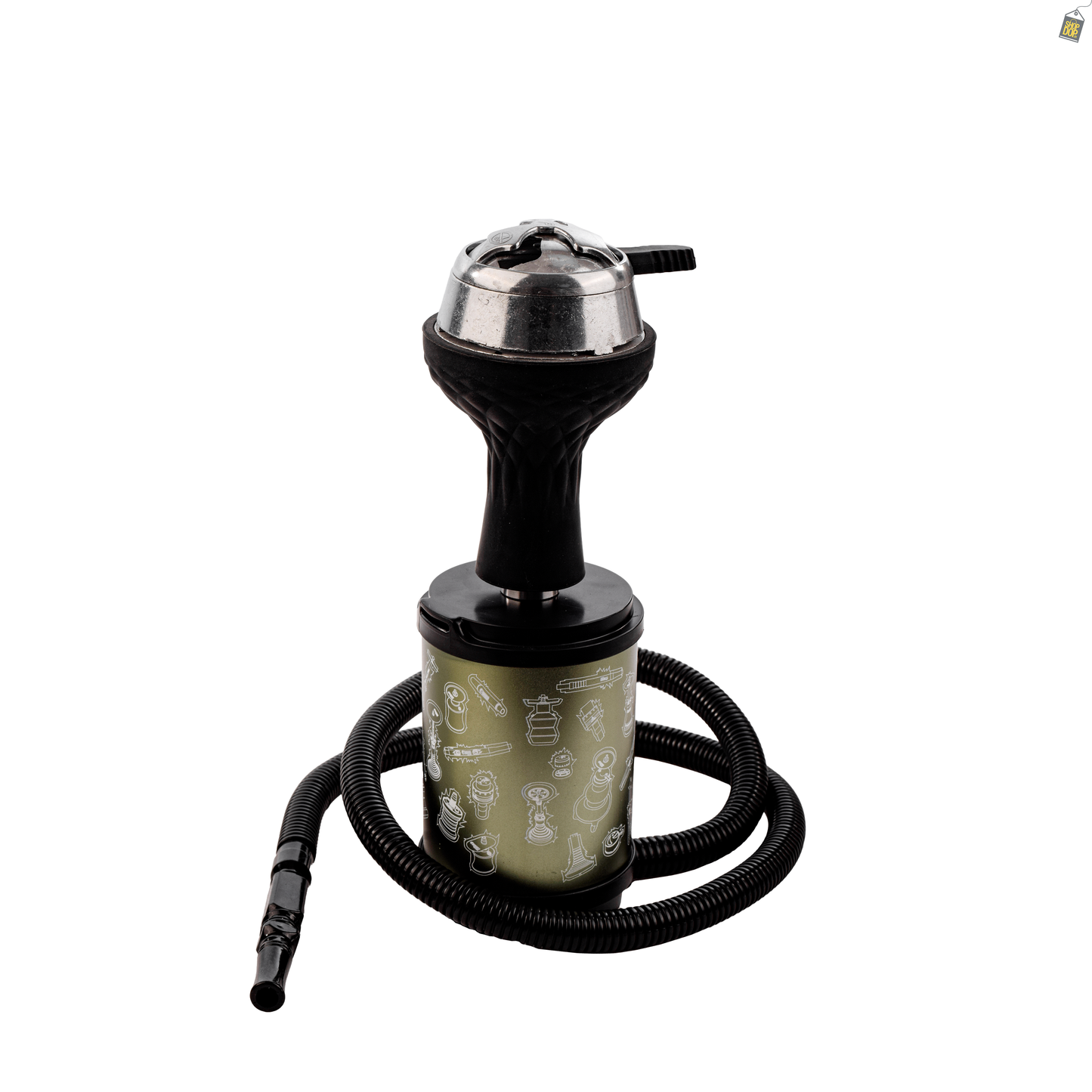 Togo Hookah with Pouch - Green