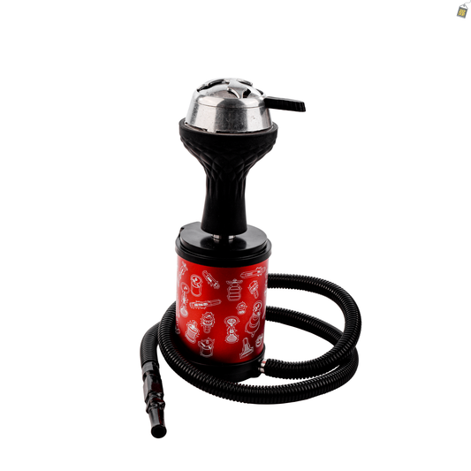 Togo Hookah with Pouch - Red