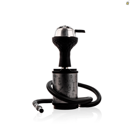 Togo Hookah with Pouch - Silver