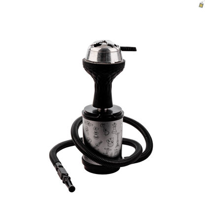 Togo Hookah with Pouch - Silver