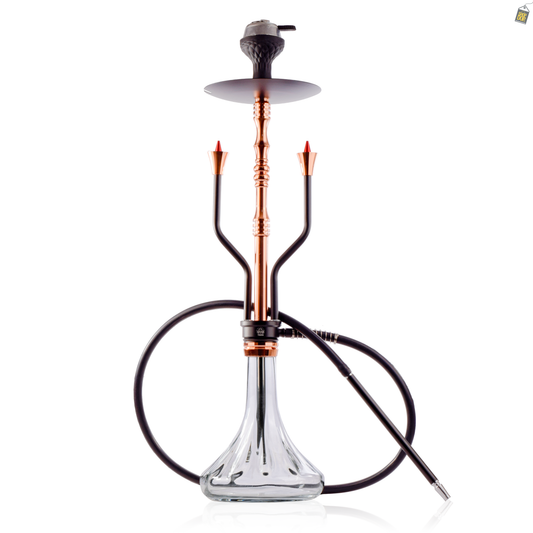 Trident Hookah - Rose Gold