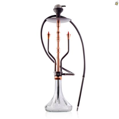 Trident Hookah - Rose Gold
