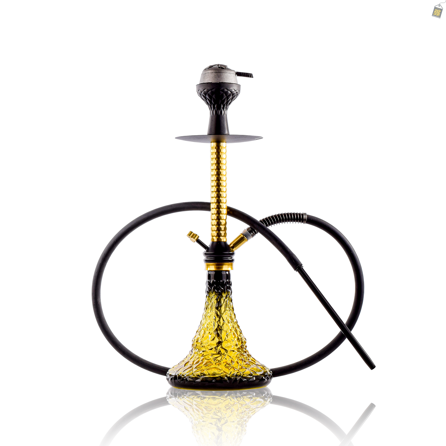 Trinqual 2.0 Hookah - Gold