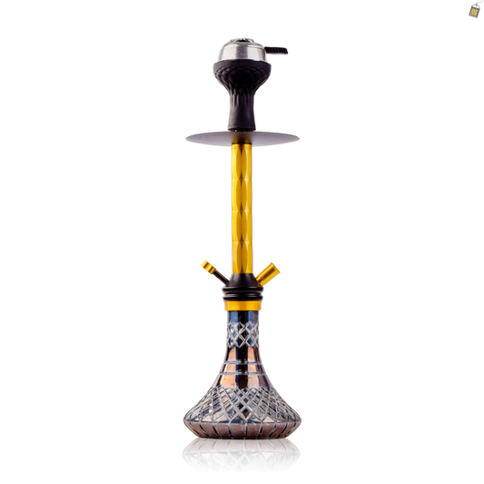 Trinqual Hookah - Gold