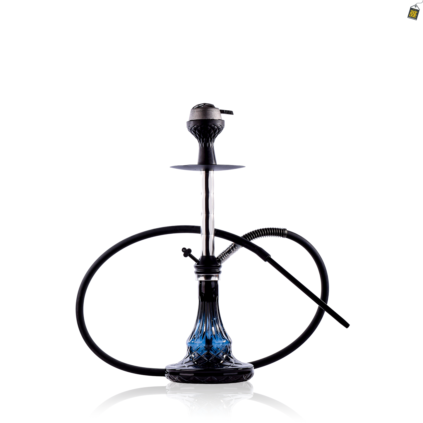 Trinqual Hookah - Silver