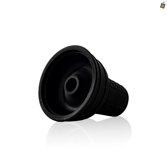 Trisk Silicone Chillum for Hookah - Black