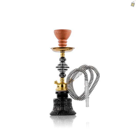 Saturn Pumpkin Hookah - Black
