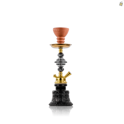 Saturn Pumpkin Hookah - Black