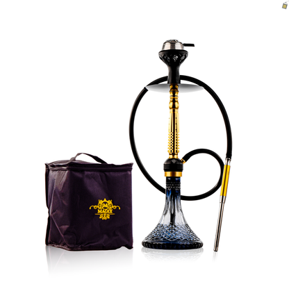Turkish Treat Hookah with Bag - Gold