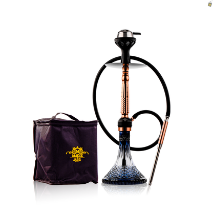 Turkish Treat Hookah with Bag - Rose Gold
